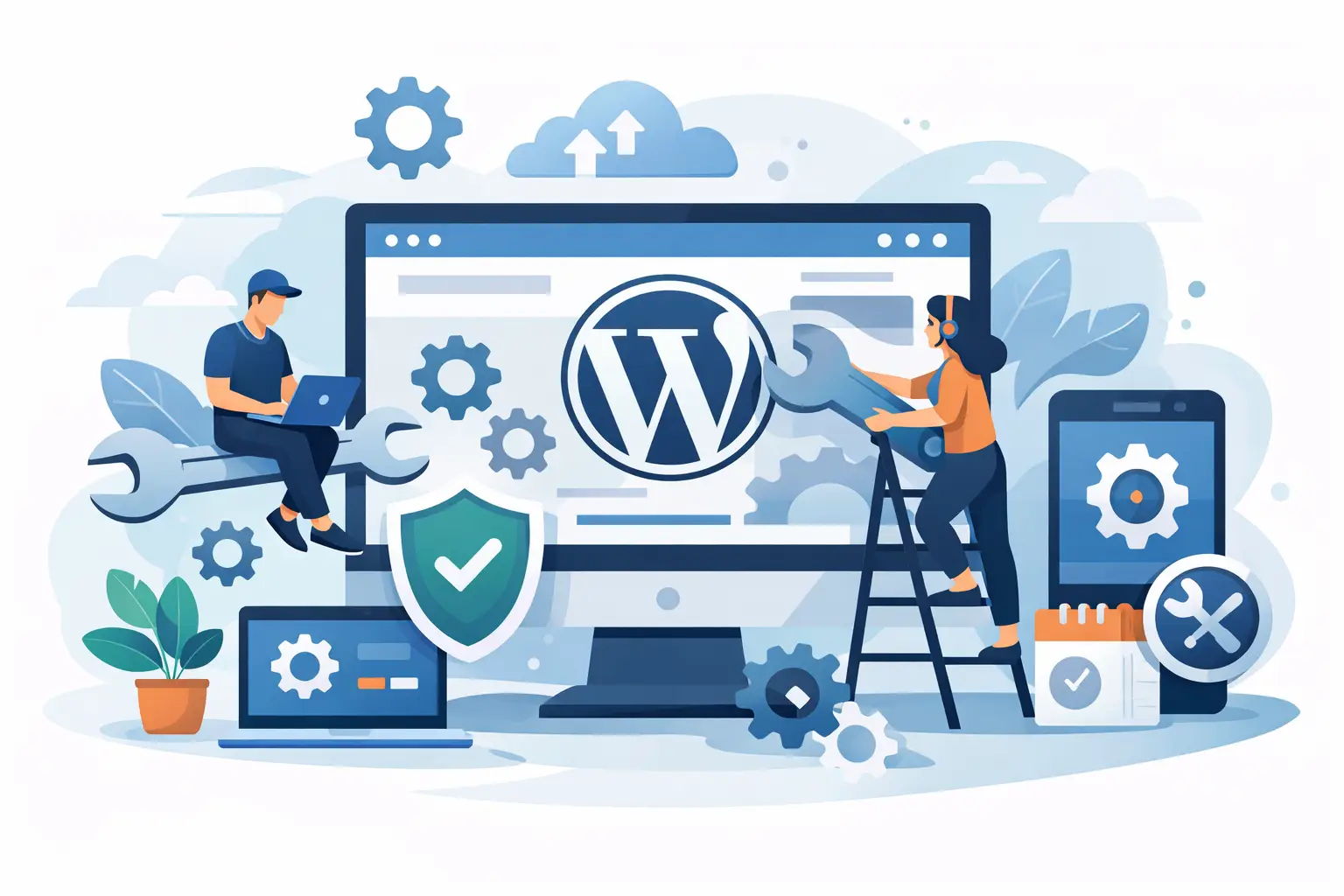 Wat krijg je met een WordPress onderhoud abonnement?