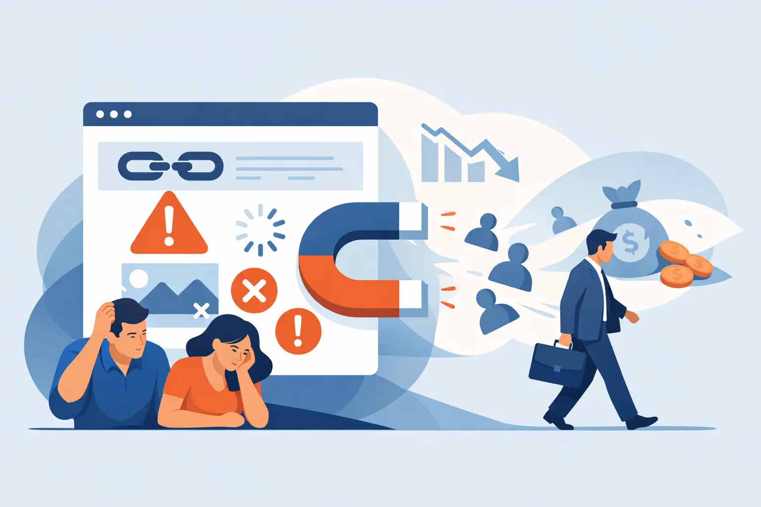 9 website fouten die leads kosten bij mkb
