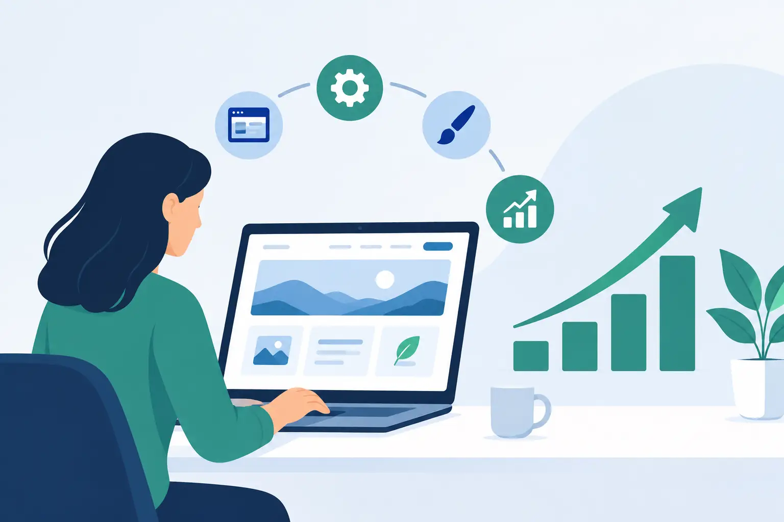 Webdesign abonnement voor groei zonder gedoe